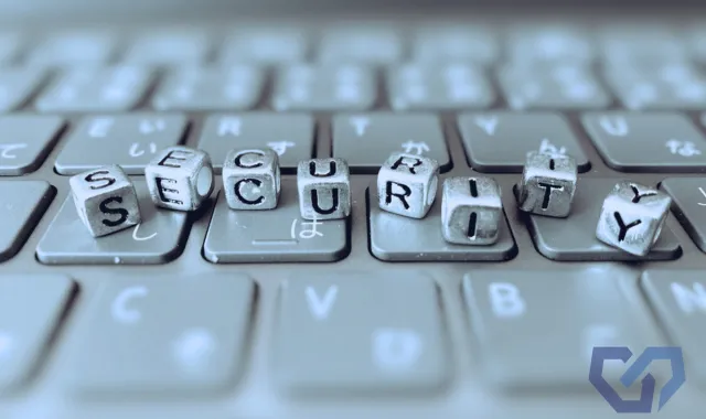 SECURITYの文字