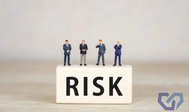 RISKの文字